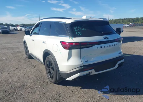 2025 Infiniti Qx60 Luxe Awd z USA, uszkodzony, nr VIN 5N1AL1FS4SC337875